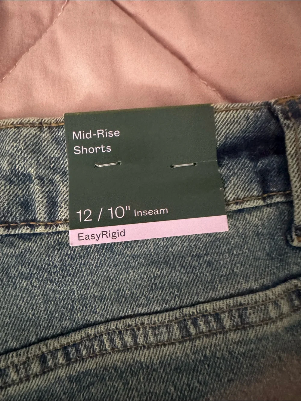Wild Fable Distressed Denim Shorts — Faded Blue
